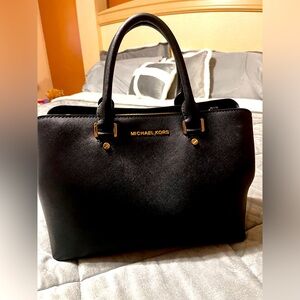 Black Michael Kors Bag (Great Condition!)